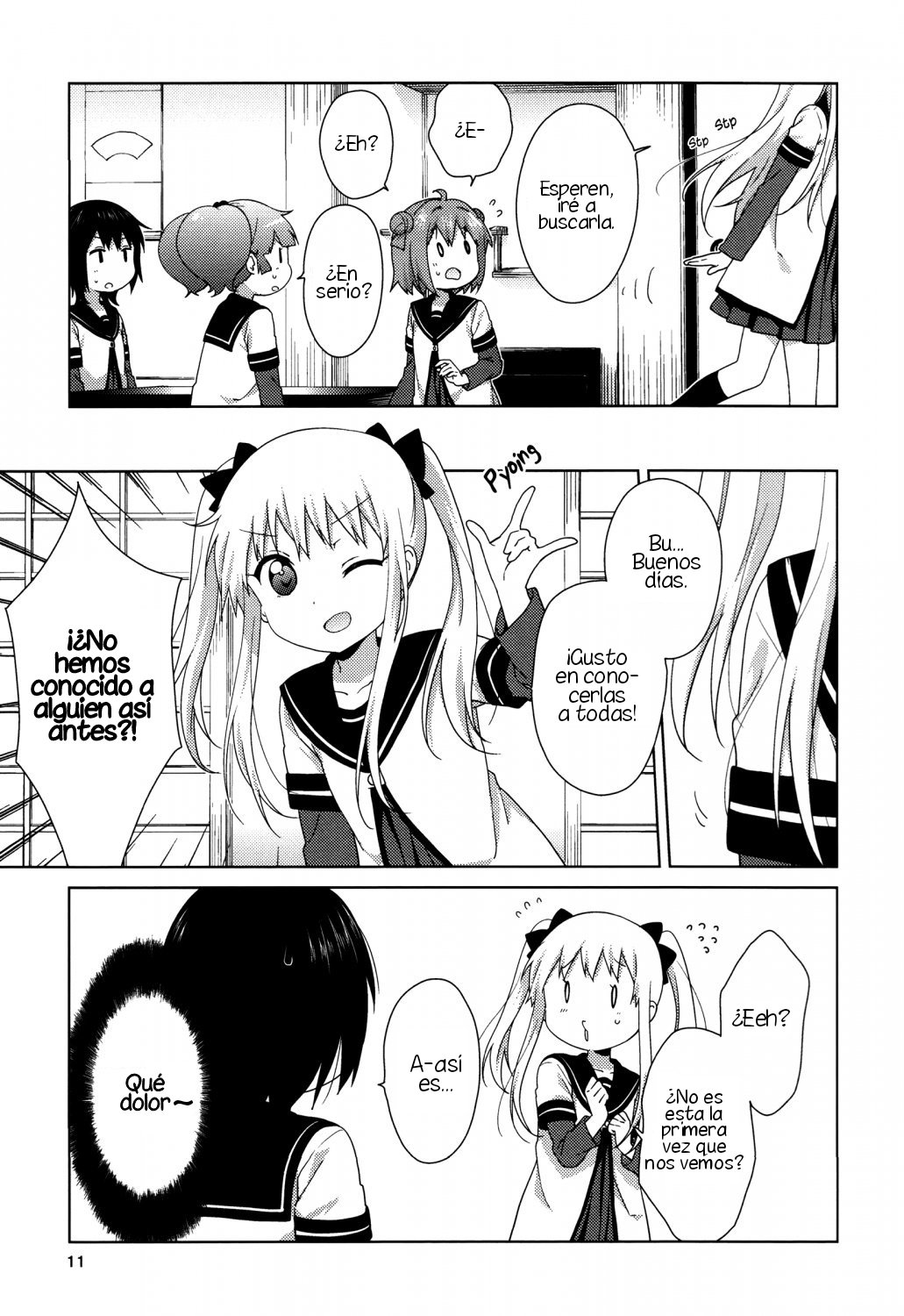 Yuru Yuri Capitulo 109: Y ahora, en un mundo paralelo... página 3