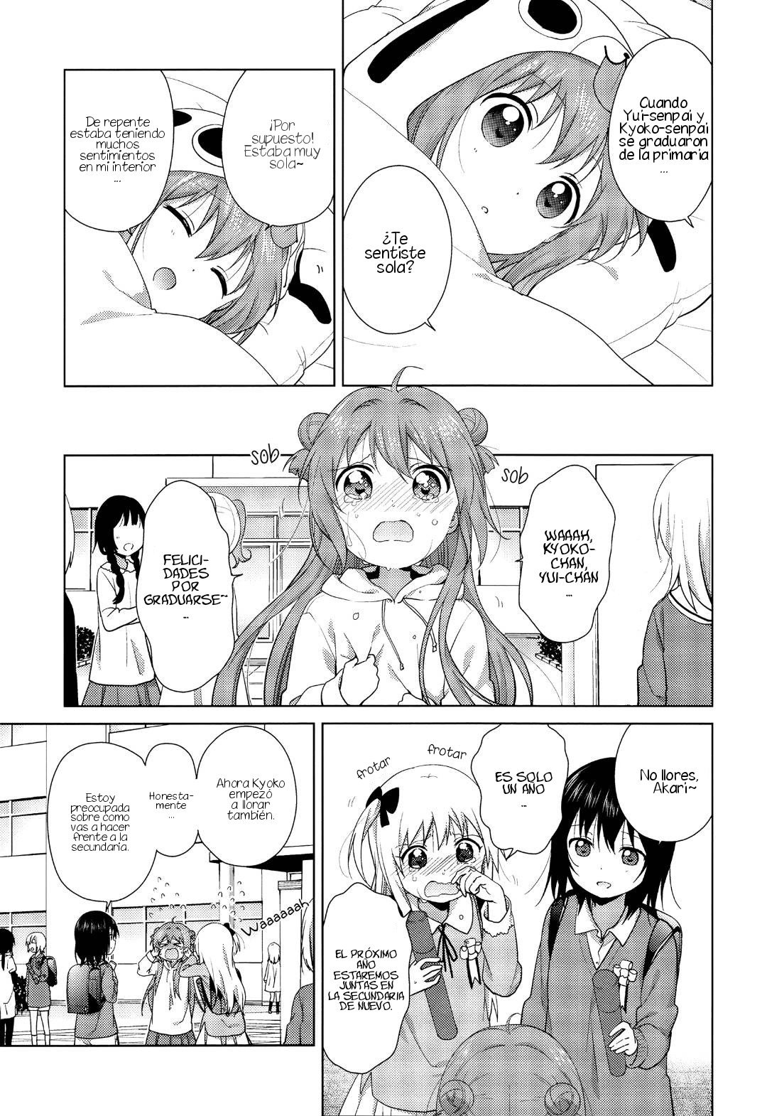 Yuru Yuri Capitulo 110: Graduación, entonces. página 5