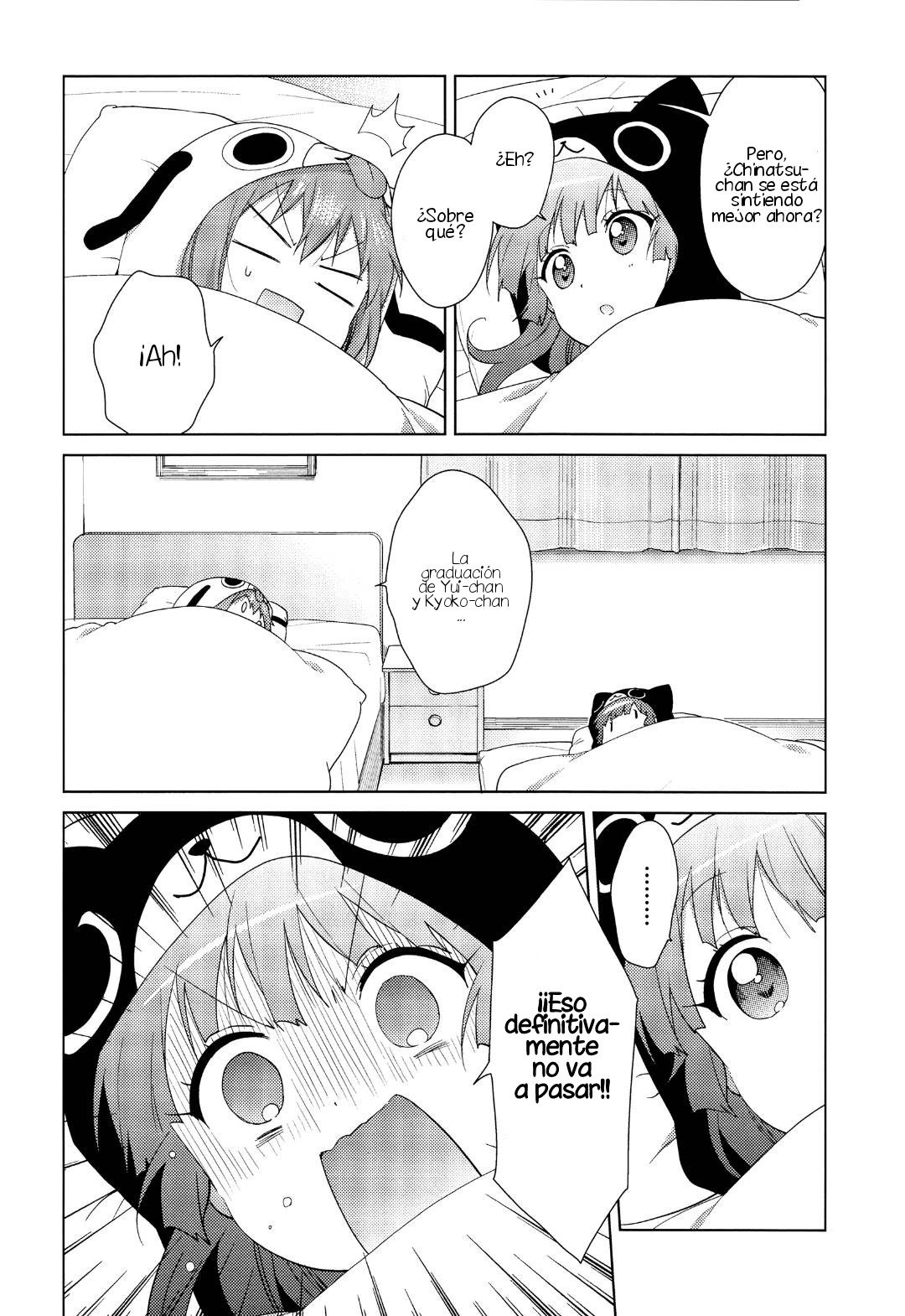 Yuru Yuri Capitulo 110: Graduación, entonces. página 8