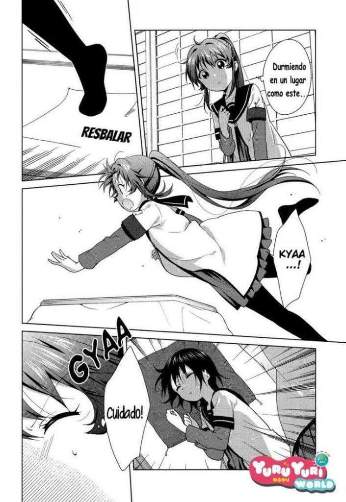 Yuru Yuri Capitulo 111: solo estamos practicando página 4