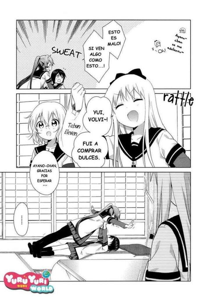 Yuru Yuri Capitulo 111: solo estamos practicando página 7