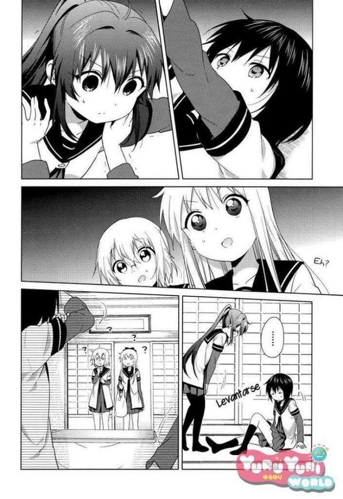 Yuru Yuri Capitulo 111: solo estamos practicando página 8