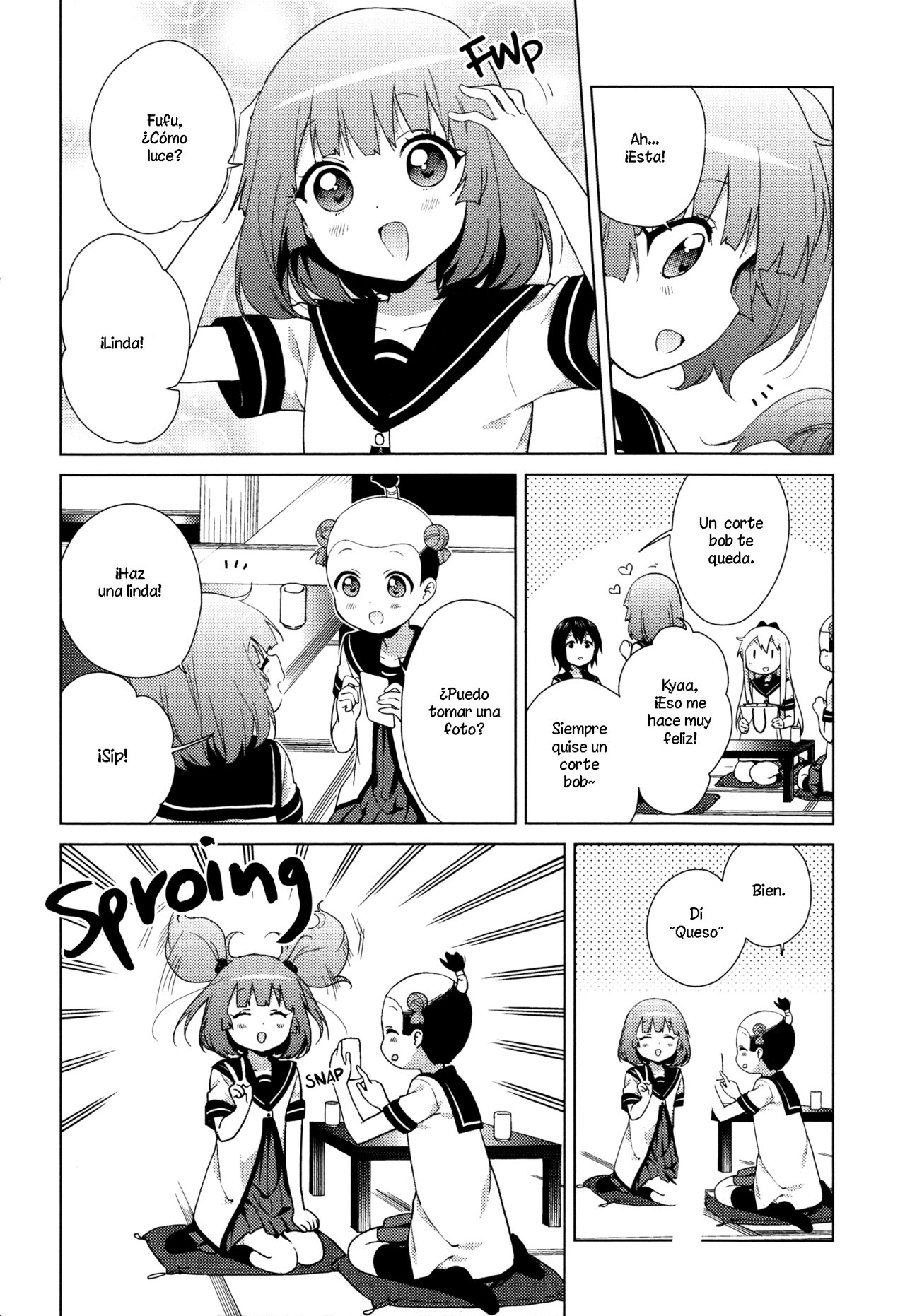 Yuru Yuri Capitulo 112: ¿Cortaste tu cabello? página 10