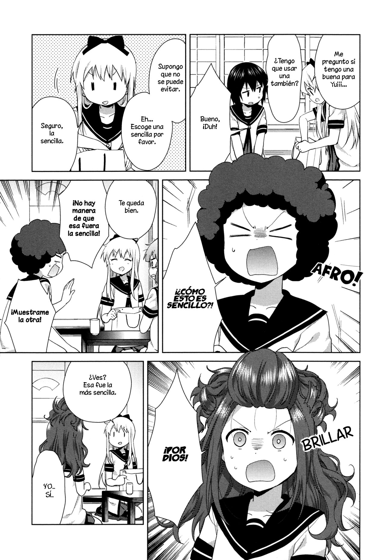 Yuru Yuri Capitulo 112: ¿Cortaste tu cabello? página 11