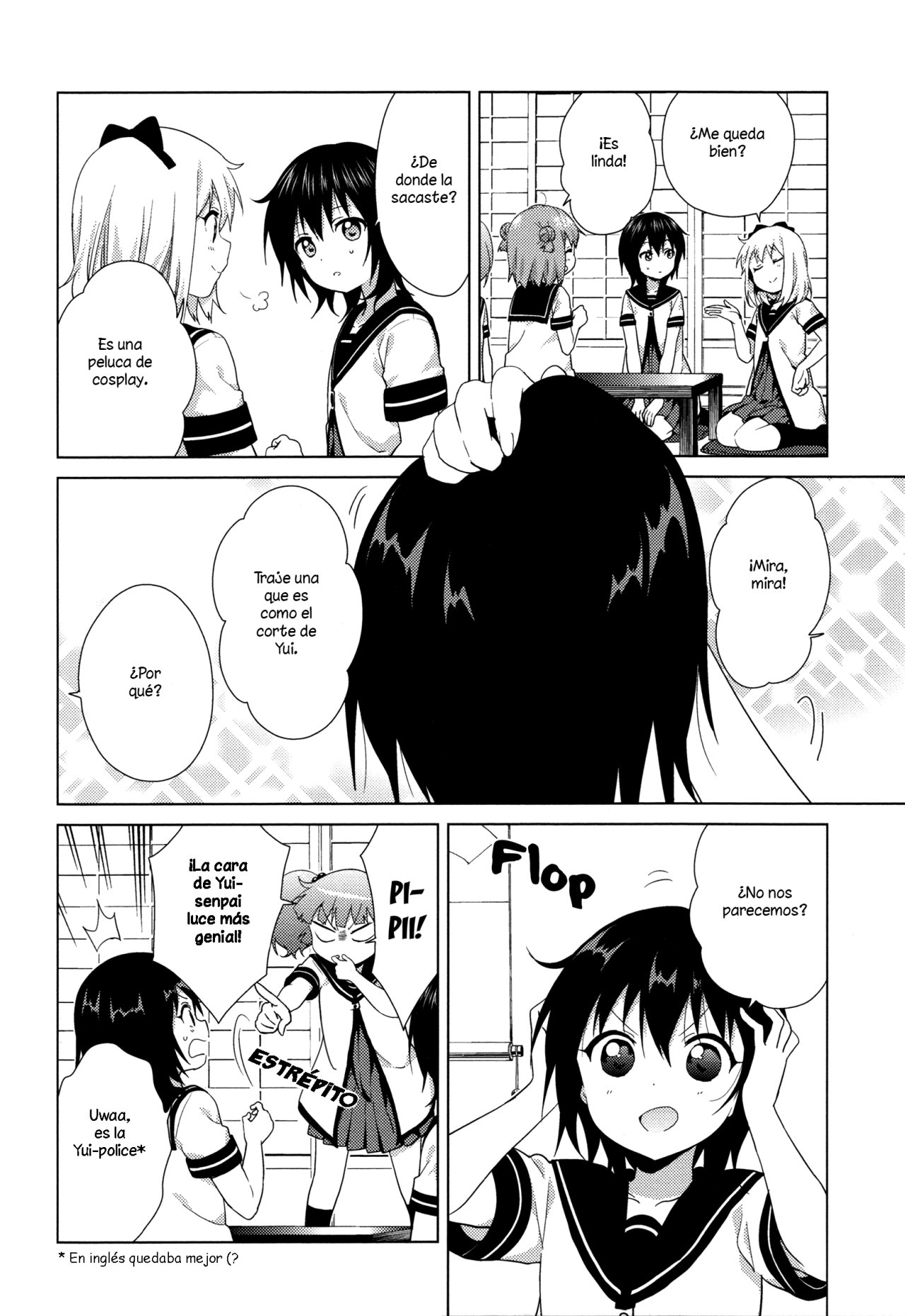 Yuru Yuri Capitulo 112: ¿Cortaste tu cabello? página 4