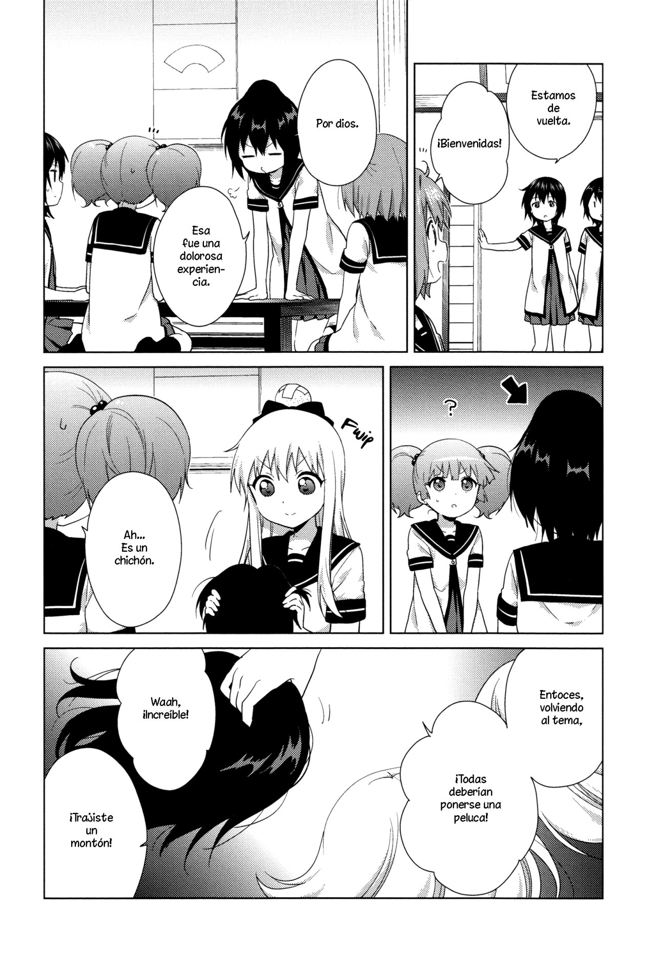 Yuru Yuri Capitulo 112: ¿Cortaste tu cabello? página 8