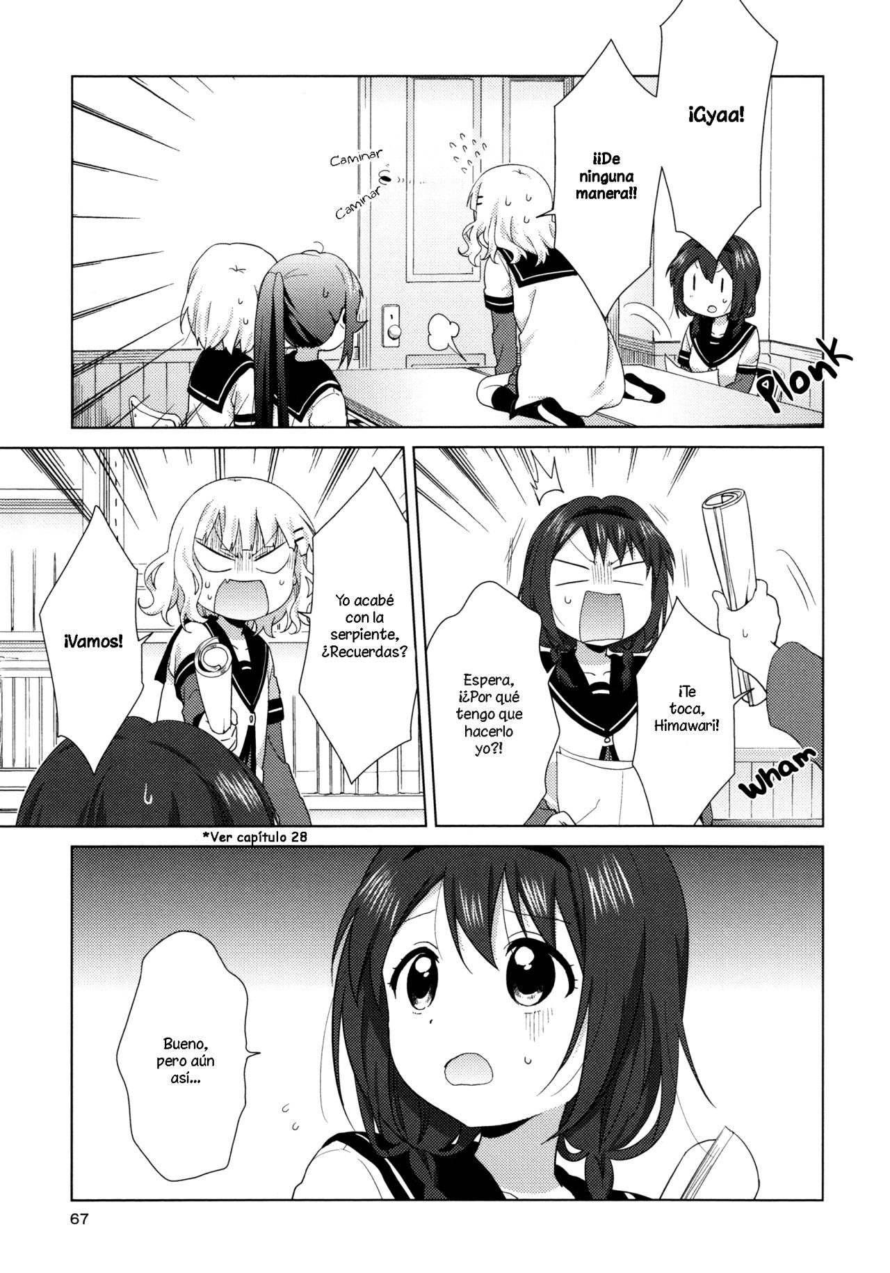 Yuru Yuri Capitulo 113: ¡¿Quién?! página 3