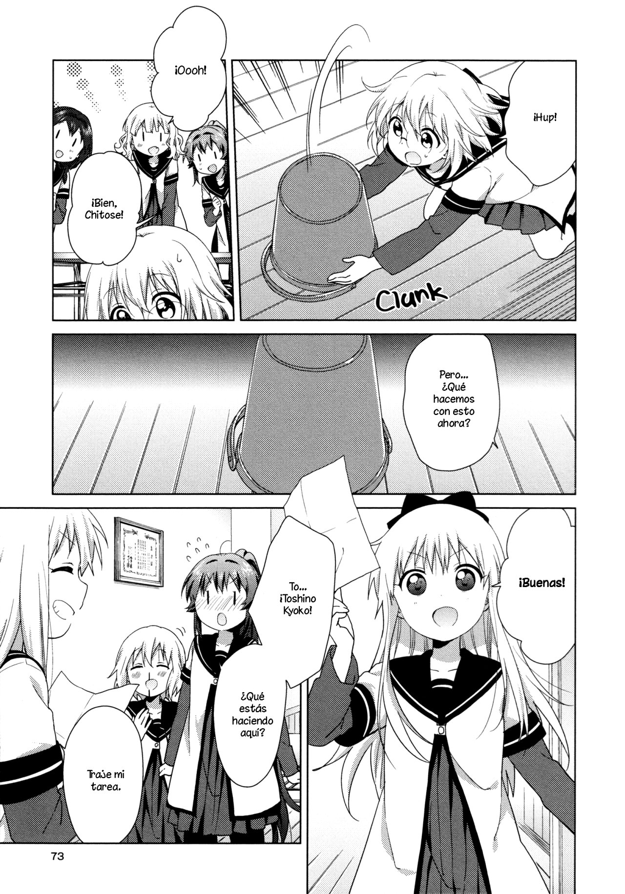 Yuru Yuri Capitulo 113: ¡¿Quién?! página 9