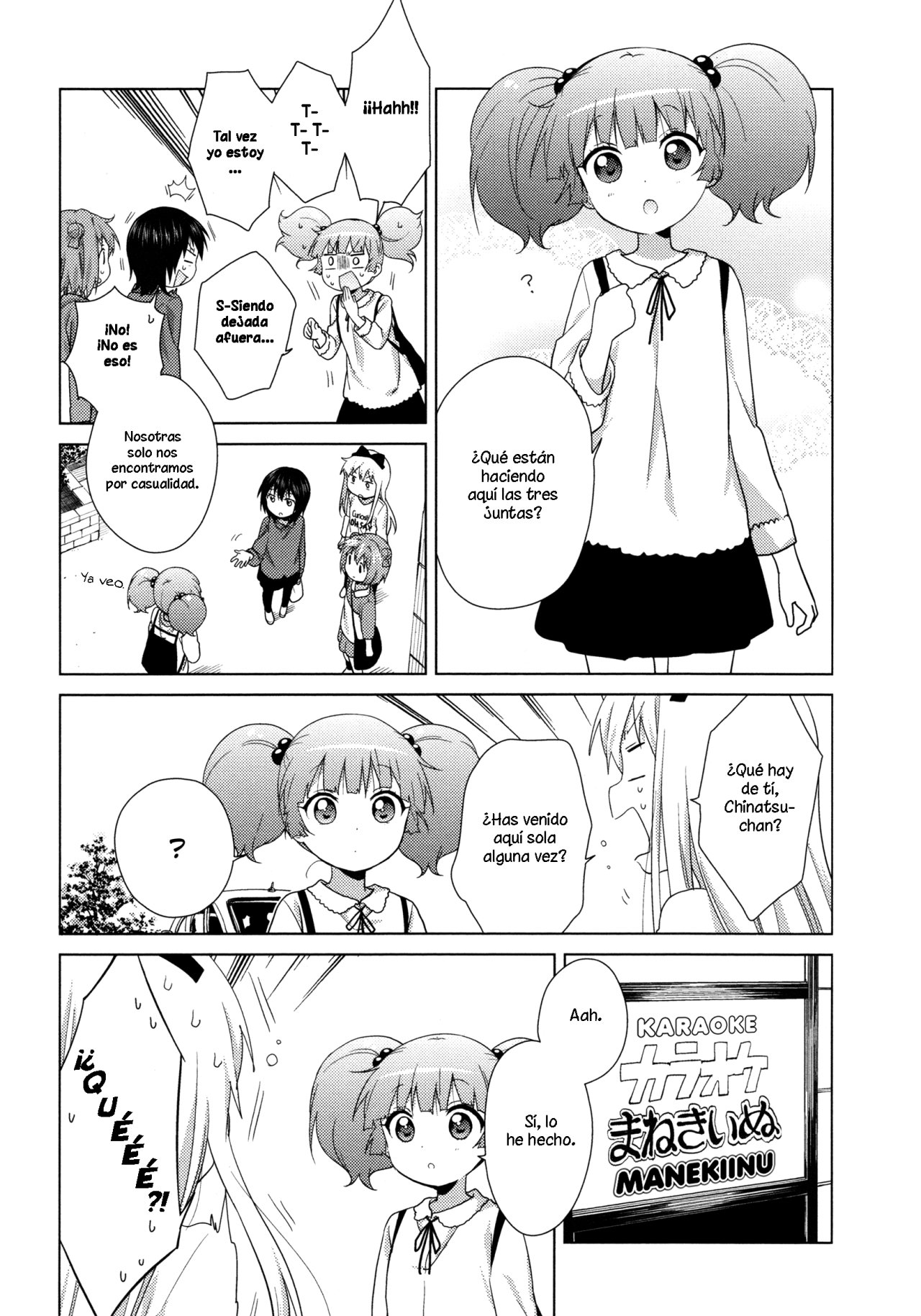 Yuru Yuri Capitulo 114: ¡Vamos a cantar! Akkari~n página 10