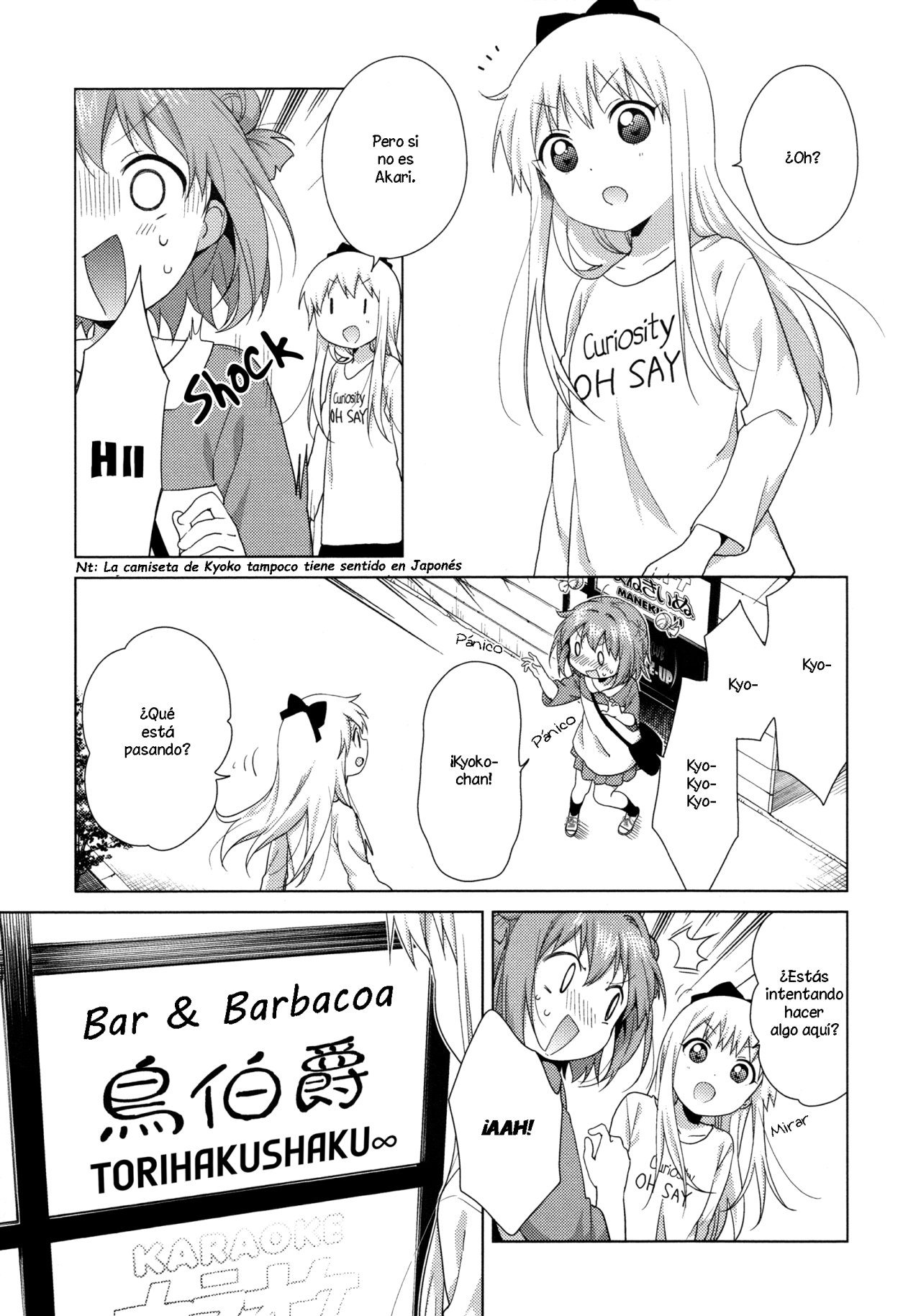 Yuru Yuri Capitulo 114: ¡Vamos a cantar! Akkari~n página 3