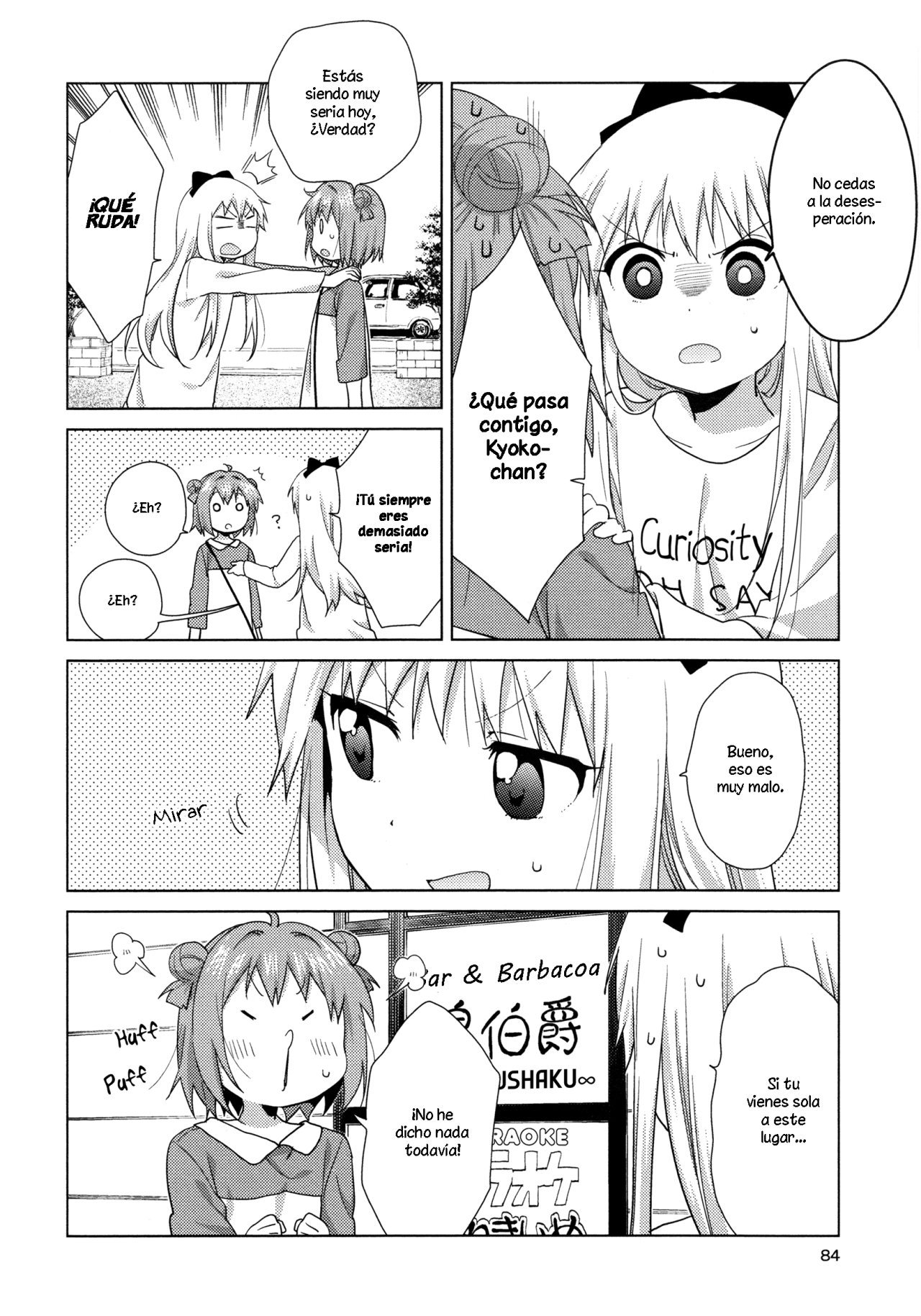 Yuru Yuri Capitulo 114: ¡Vamos a cantar! Akkari~n página 6