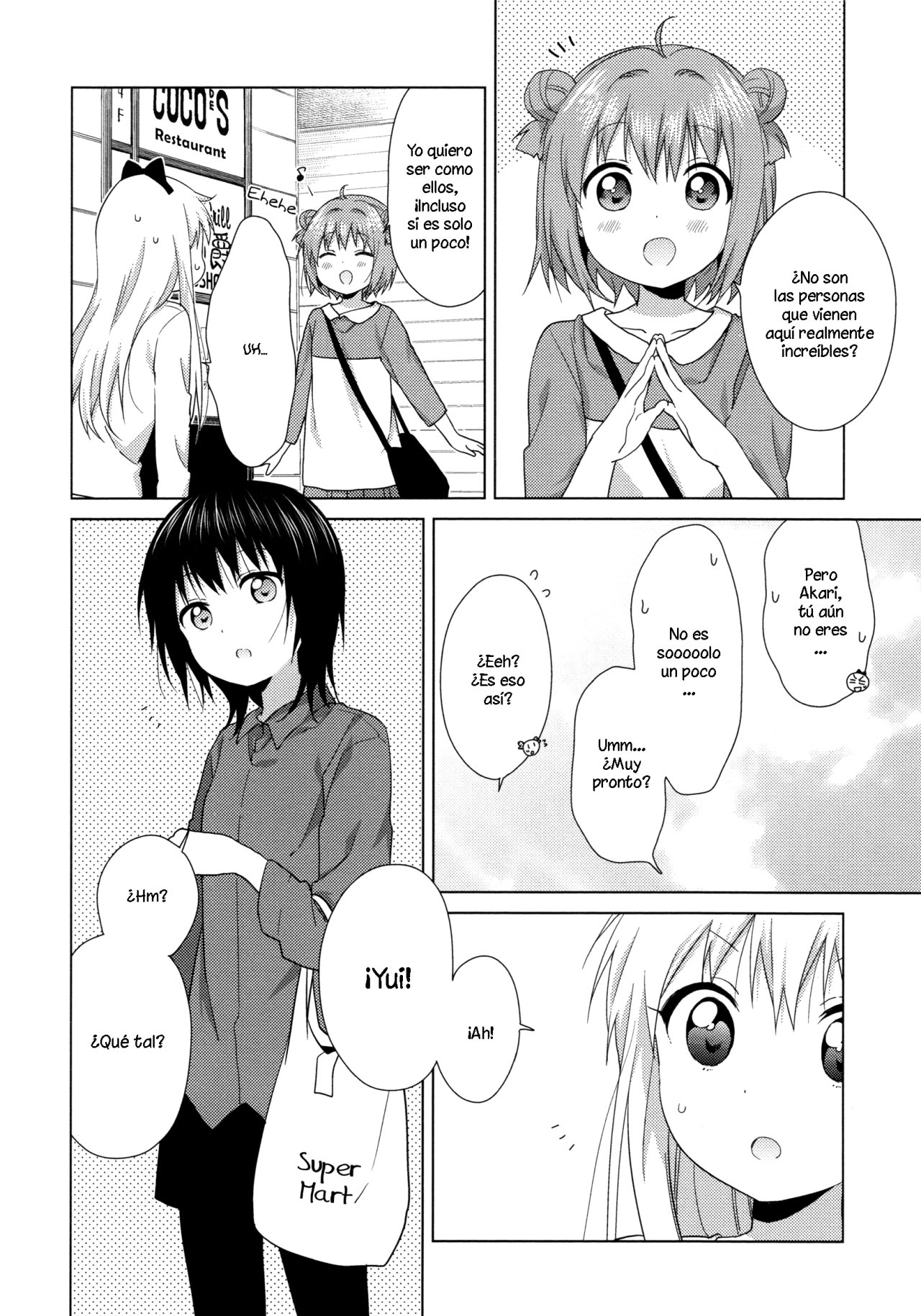 Yuru Yuri Capitulo 114: ¡Vamos a cantar! Akkari~n página 8