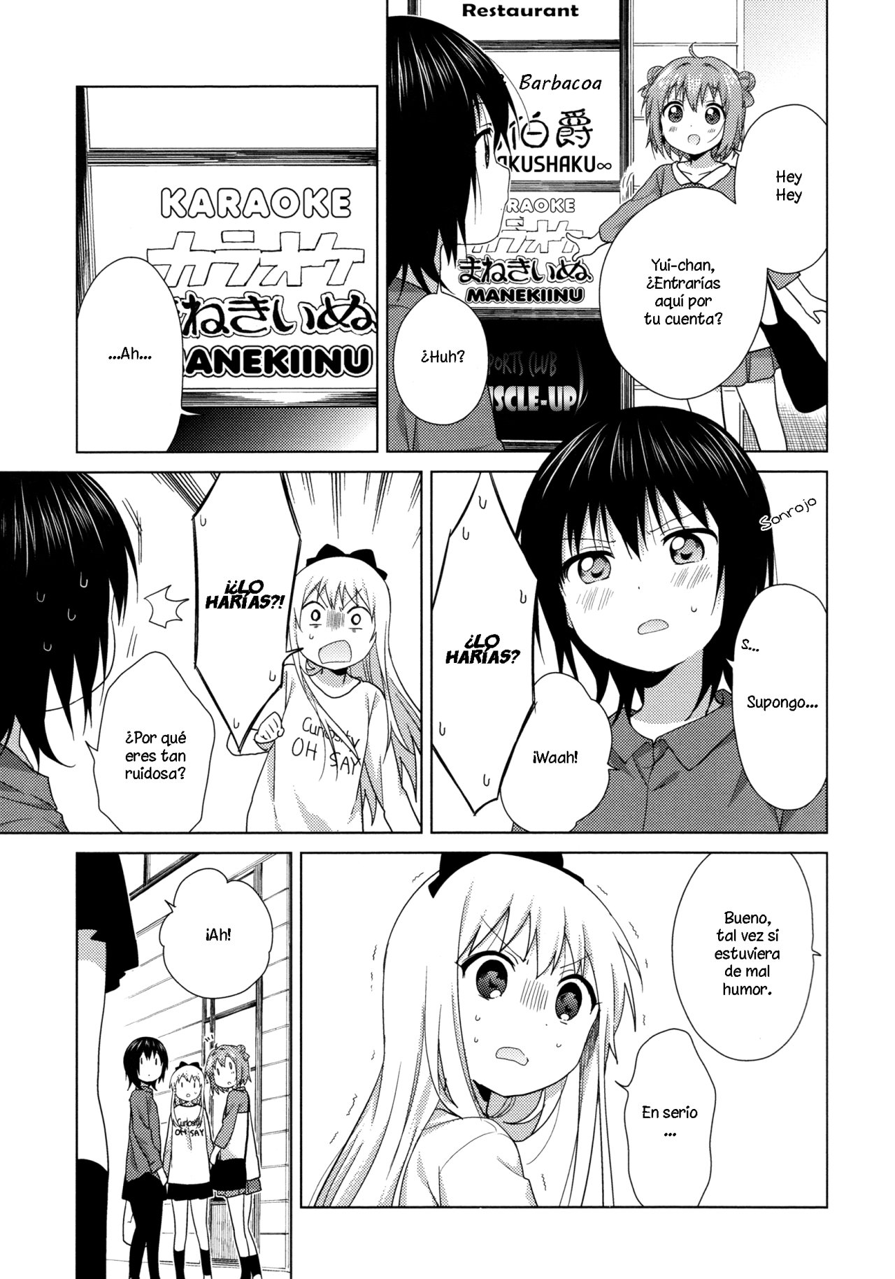 Yuru Yuri Capitulo 114: ¡Vamos a cantar! Akkari~n página 9