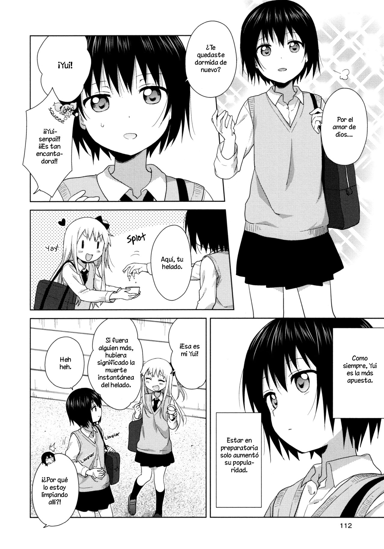 Yuru Yuri Capitulo 116: Si estuviéramos en preparatoria. página 6
