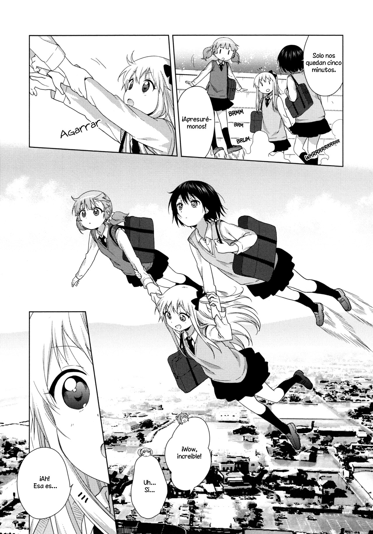 Yuru Yuri Capitulo 116: Si estuviéramos en preparatoria. página 9