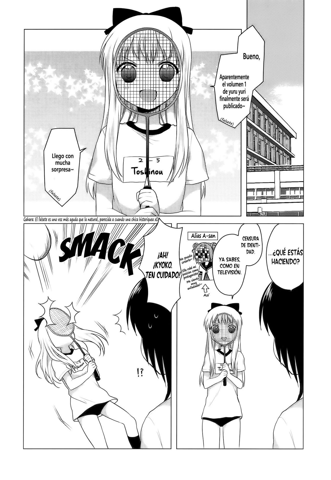 Yuru Yuri Capitulo 12.5: Bonus 01 Shiritori LOVE Game página 2
