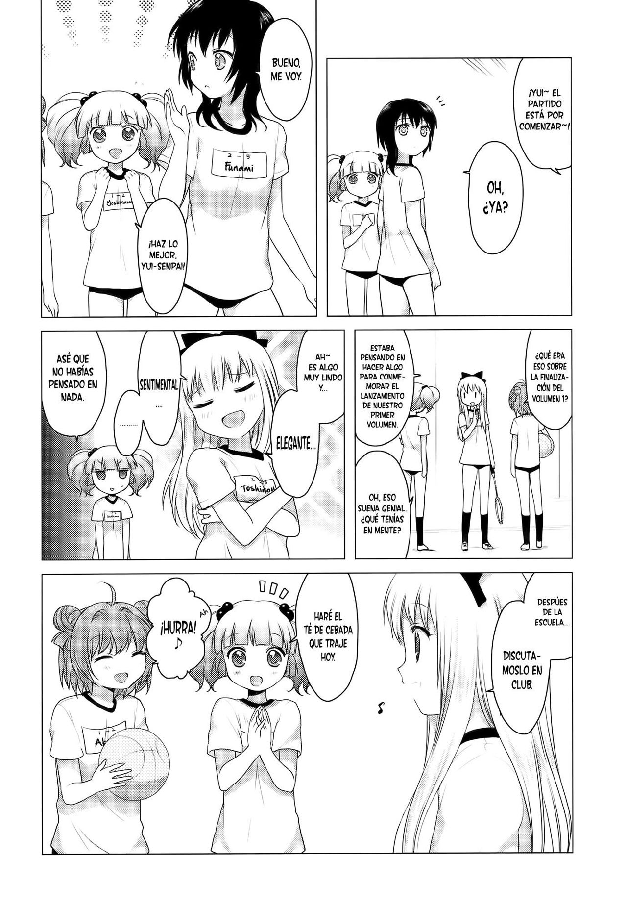 Yuru Yuri Capitulo 12.5: Bonus 01 Shiritori LOVE Game página 4