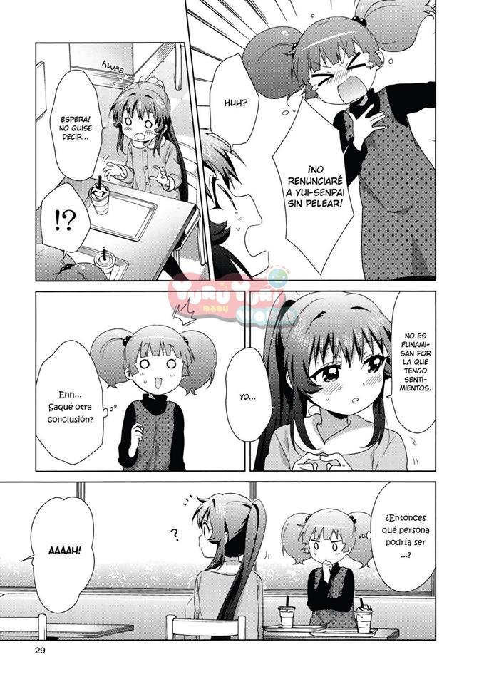 Yuru Yuri Capitulo 120: parejas en un café nocturno página 11