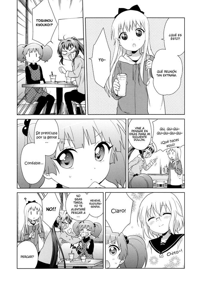 Yuru Yuri Capitulo 120: parejas en un café nocturno página 12