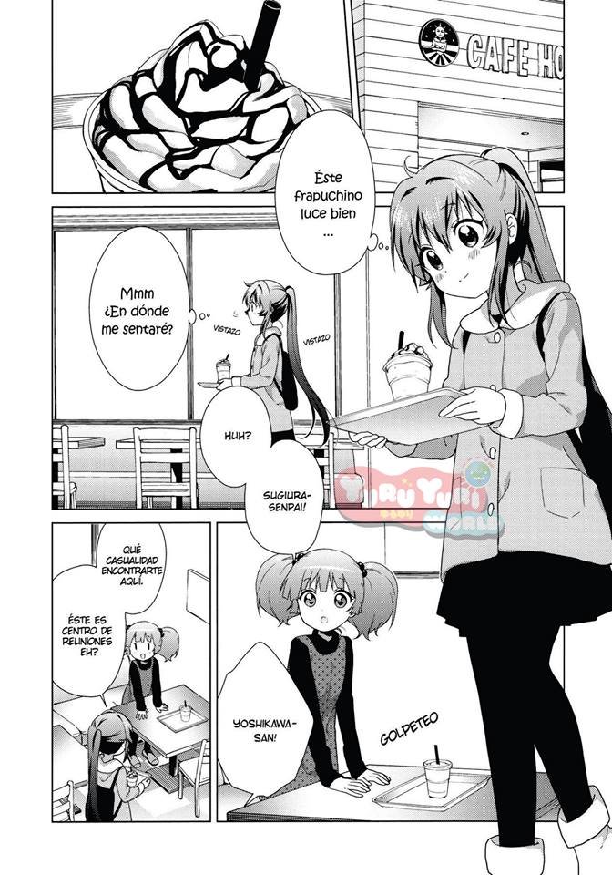 Yuru Yuri Capitulo 120: parejas en un café nocturno página 2