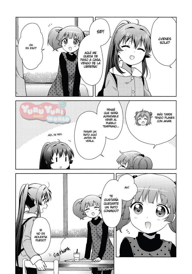 Yuru Yuri Capitulo 120: parejas en un café nocturno página 3