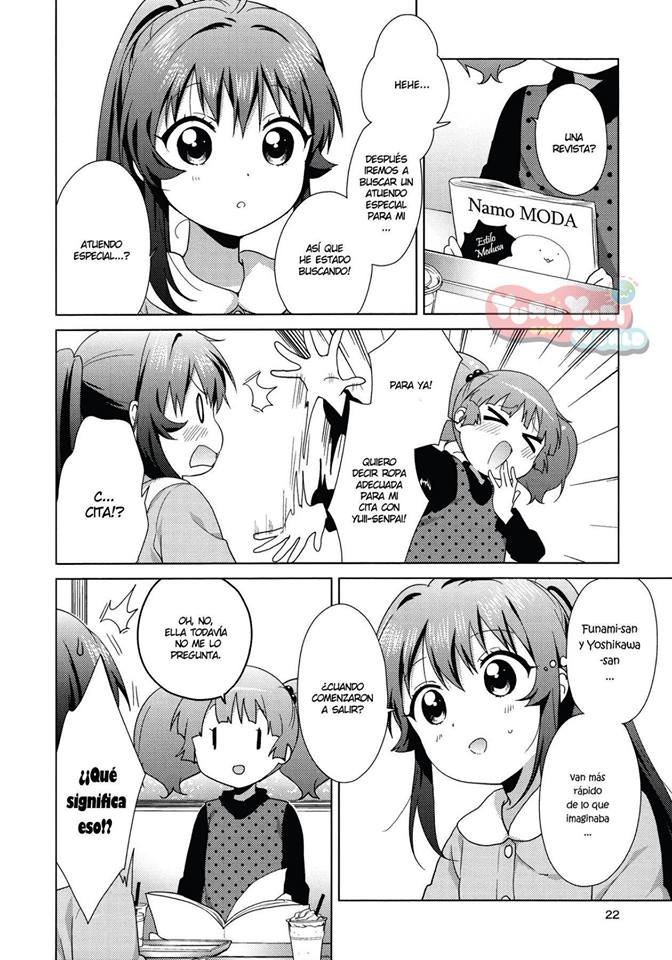 Yuru Yuri Capitulo 120: parejas en un café nocturno página 4