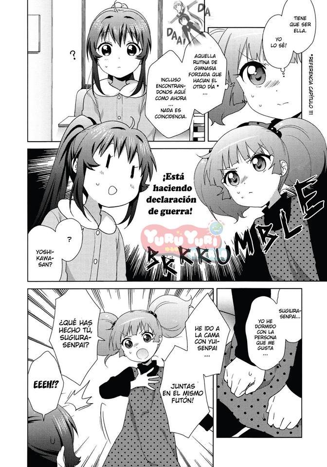 Yuru Yuri Capitulo 120: parejas en un café nocturno página 8