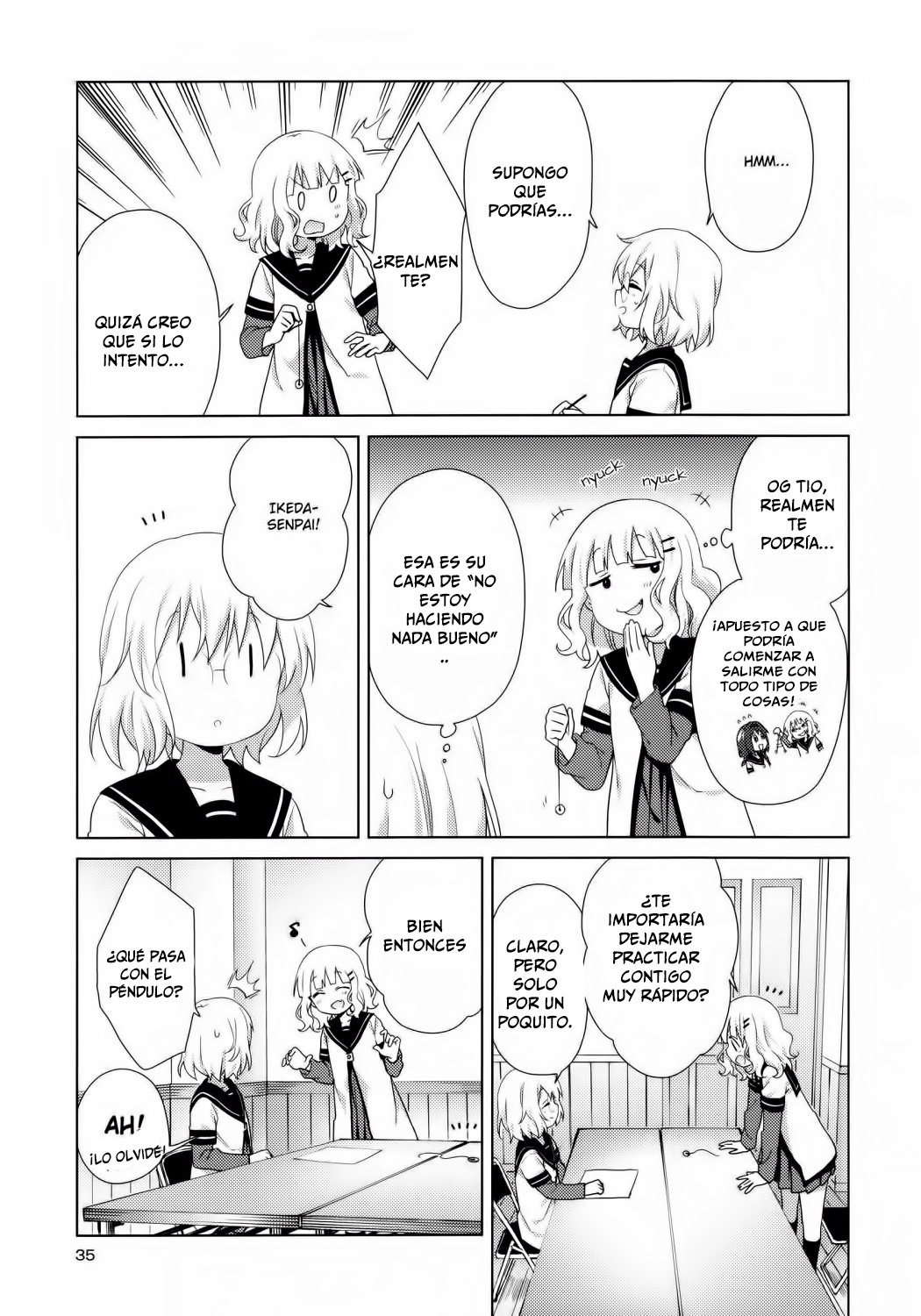 Yuru Yuri Capitulo 121 página 3