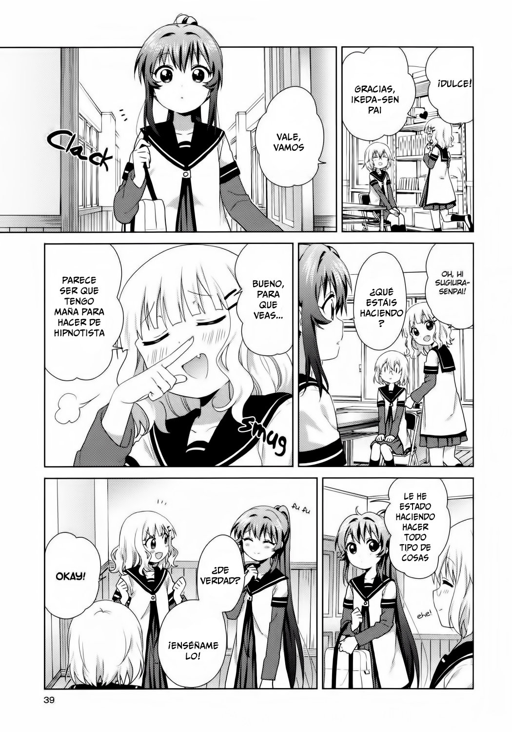 Yuru Yuri Capitulo 121 página 7