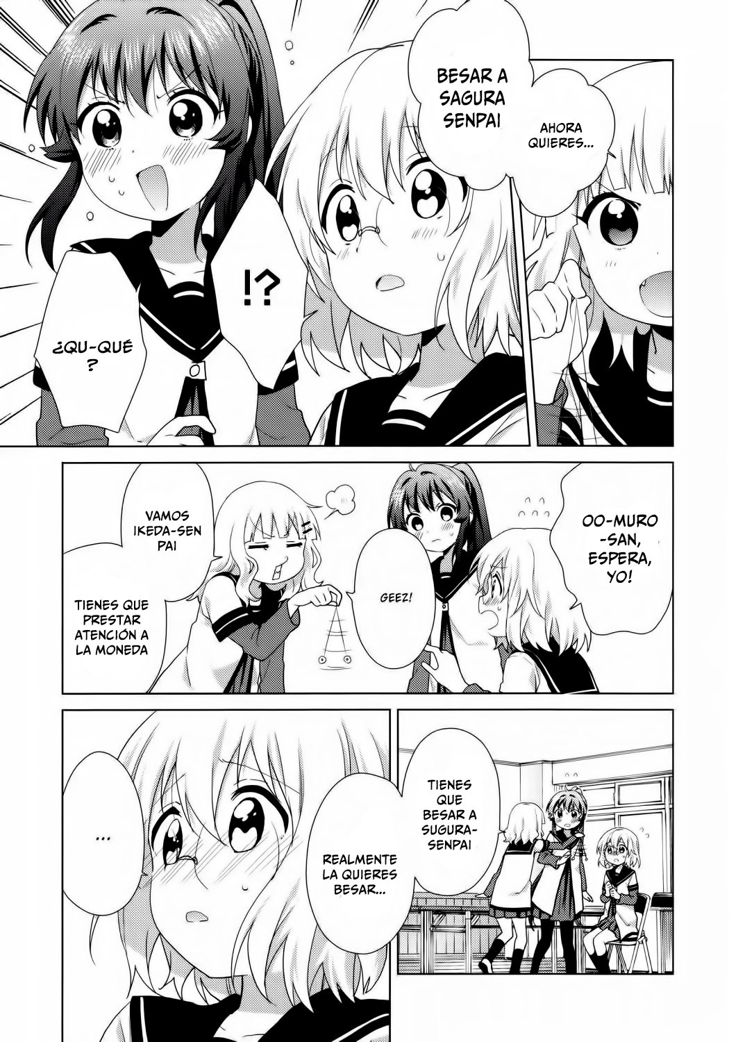 Yuru Yuri Capitulo 121 página 9