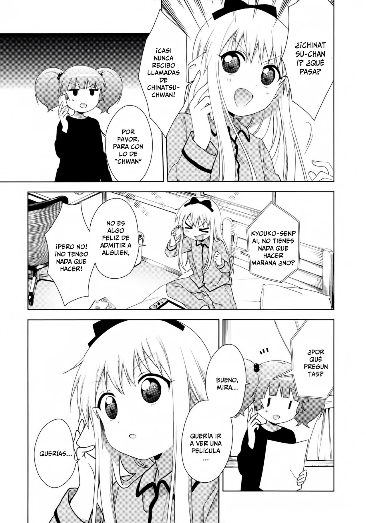 Yuru Yuri Capitulo 122: Solo quiero verte sonreír (lol) página 3