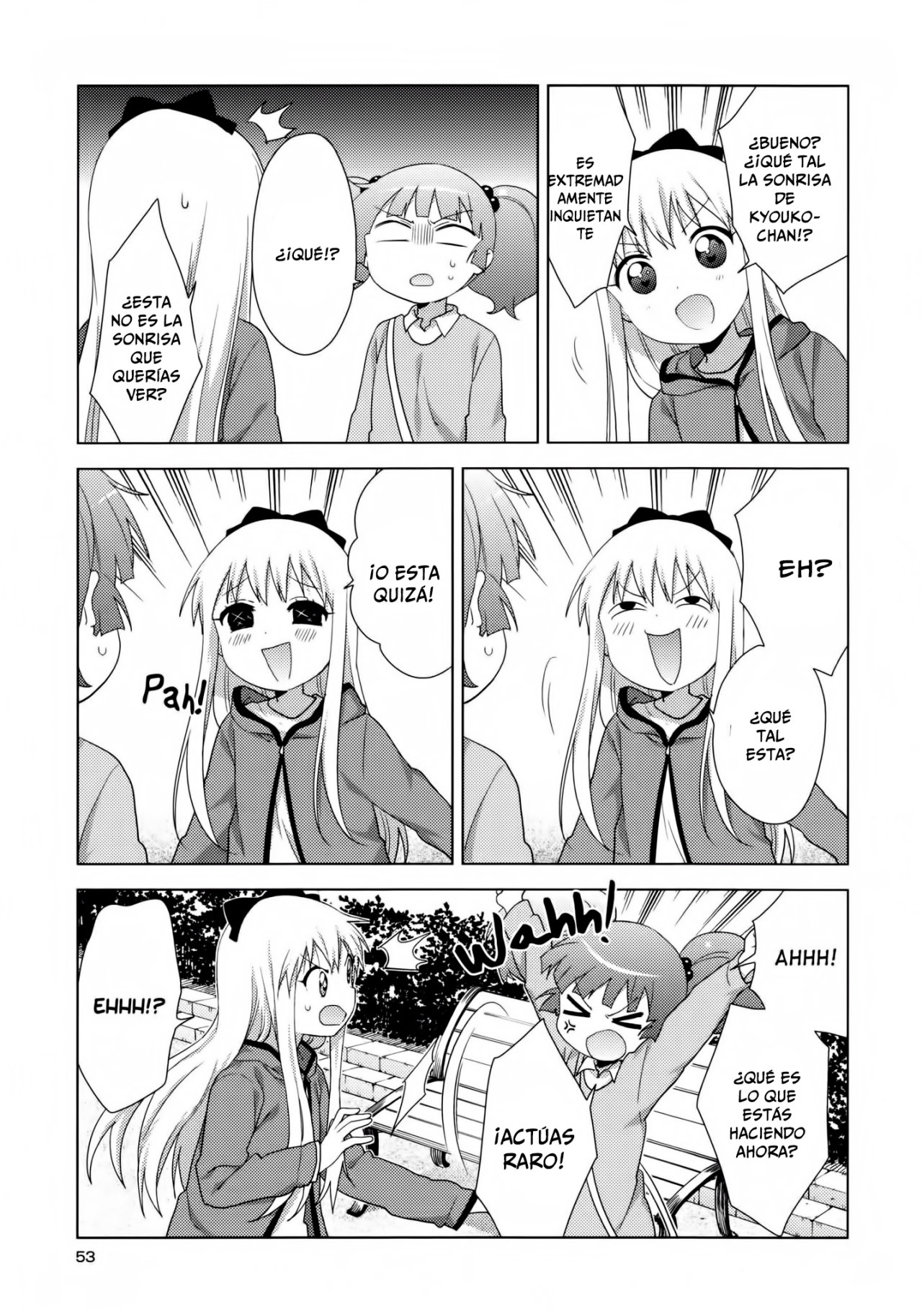 Yuru Yuri Capitulo 122: Solo quiero verte sonreír (lol) página 7