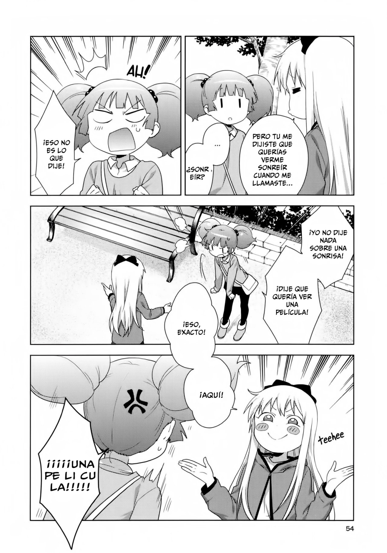 Yuru Yuri Capitulo 122: Solo quiero verte sonreír (lol) página 8