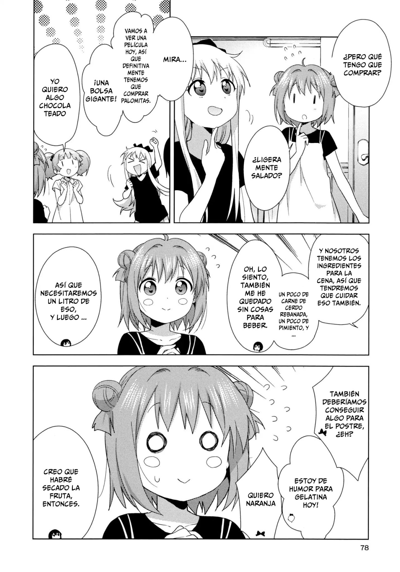 Yuru Yuri Capitulo 124 página 4