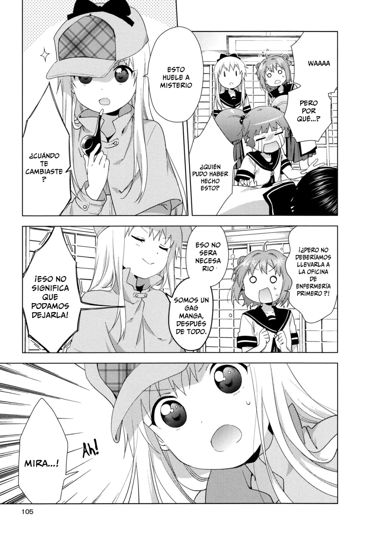 Yuru Yuri Capitulo 126 página 3