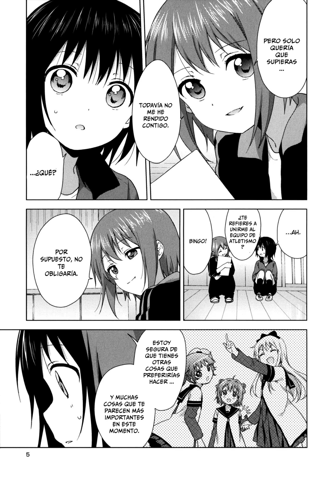 Yuru Yuri Capitulo 128.1: extra página 4