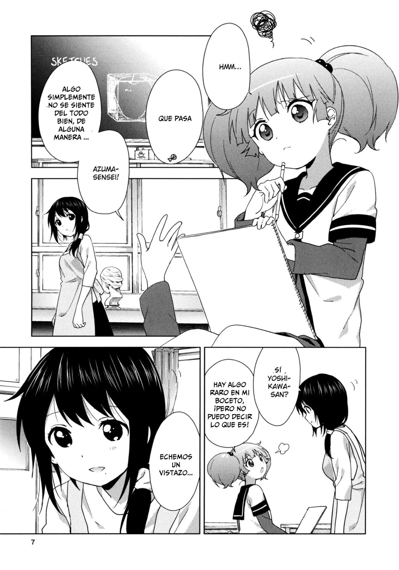 Yuru Yuri Capitulo 128.1: extra página 6