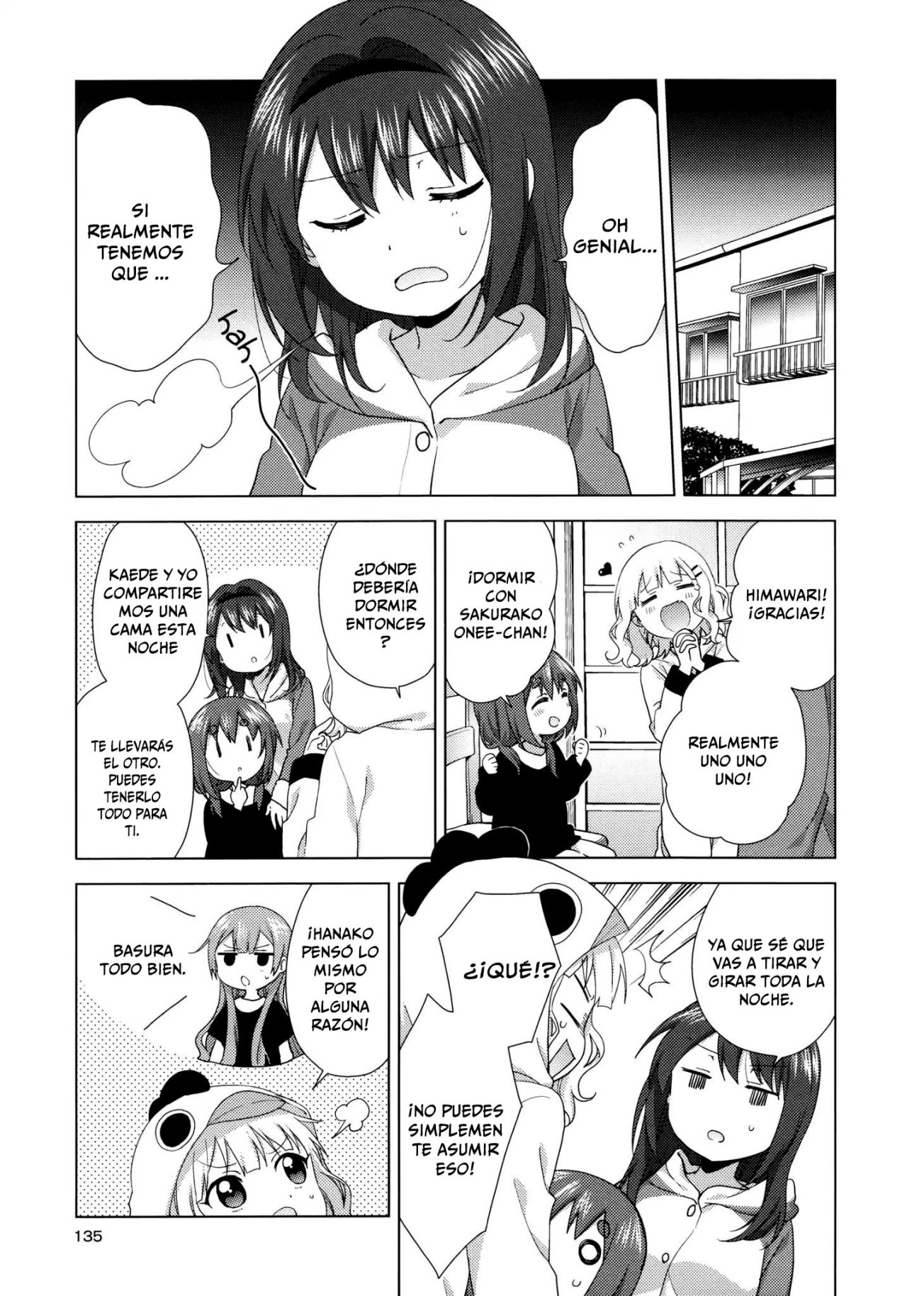 Yuru Yuri Capitulo 128: Ahora lo he hecho. página 5