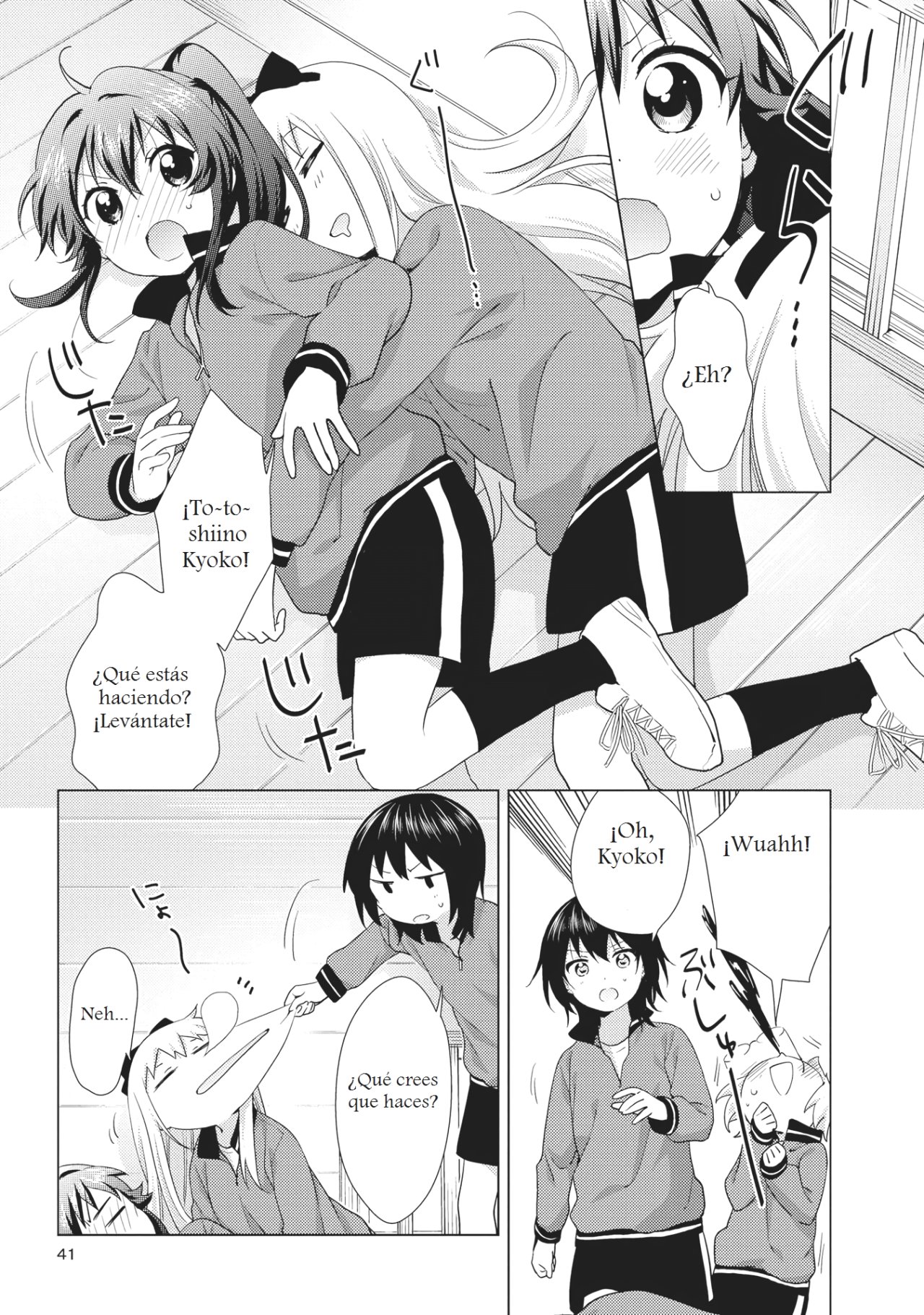 Yuru Yuri Capitulo 131: La falta de sueño tiene la culpa página 9