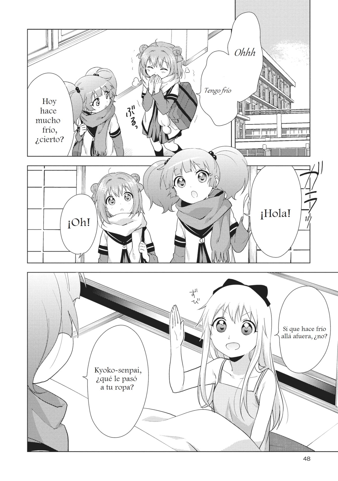 Yuru Yuri Capitulo 132: La colección de artículos prestados de Kyoko página 2