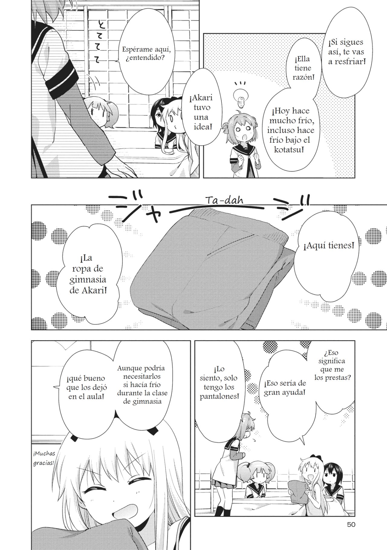 Yuru Yuri Capitulo 132: La colección de artículos prestados de Kyoko página 4