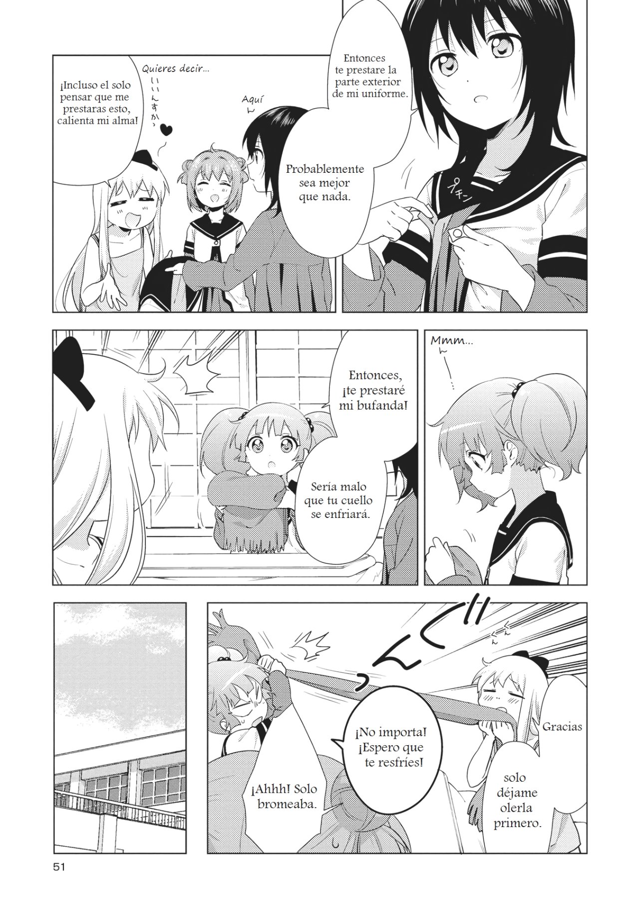 Yuru Yuri Capitulo 132: La colección de artículos prestados de Kyoko página 5