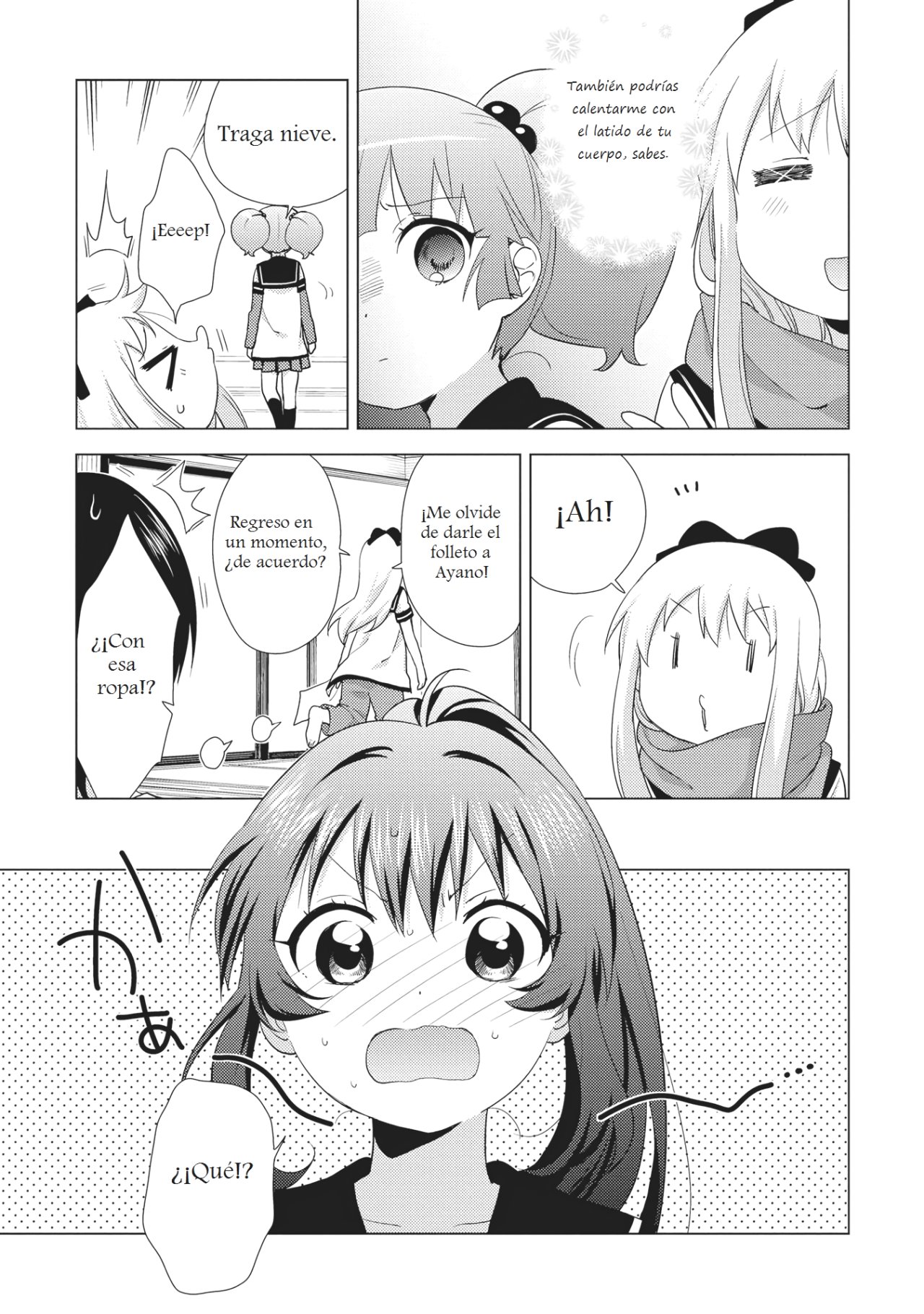 Yuru Yuri Capitulo 132: La colección de artículos prestados de Kyoko página 7