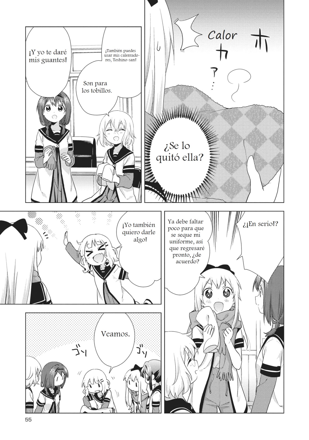 Yuru Yuri Capitulo 132: La colección de artículos prestados de Kyoko página 9