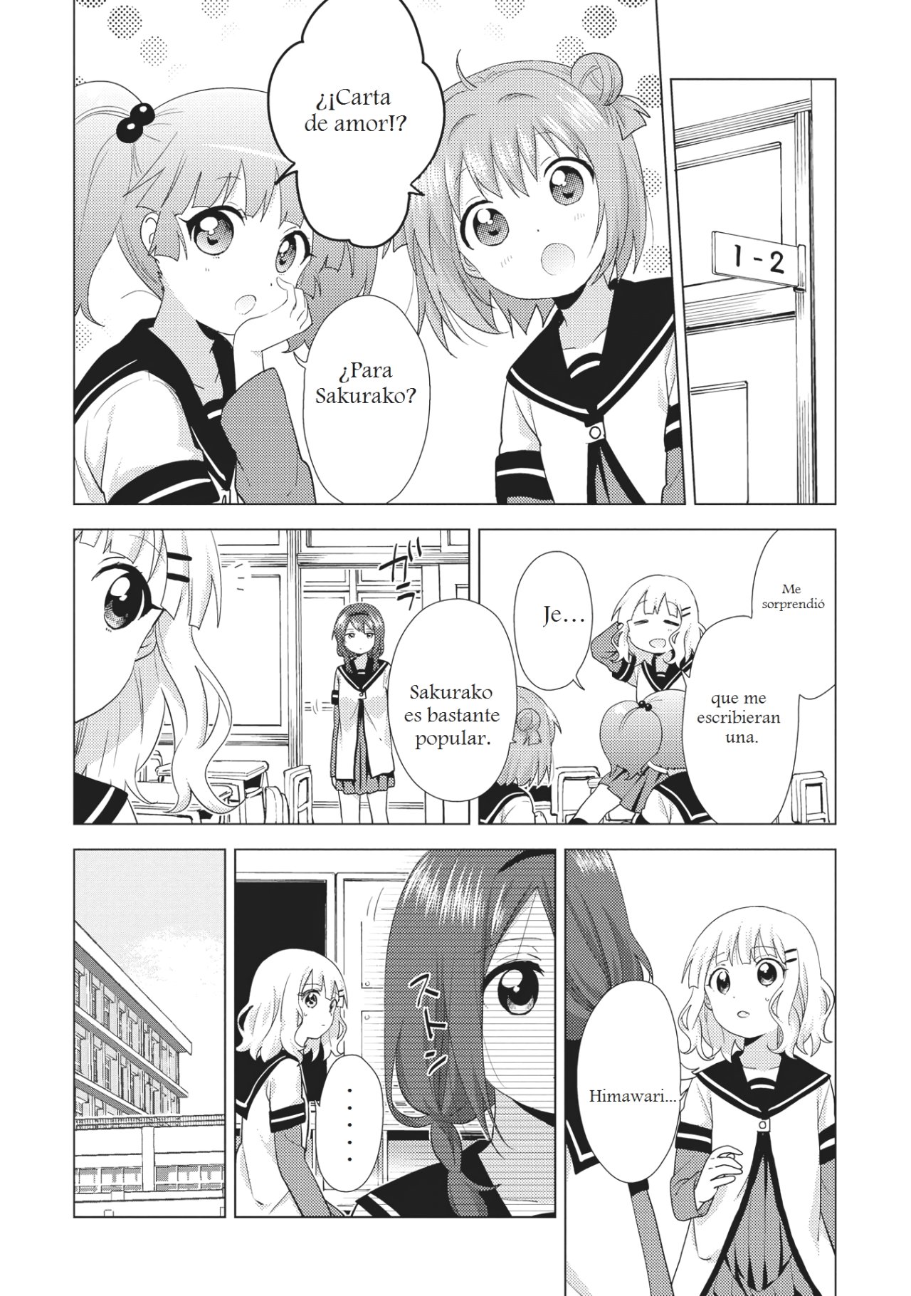 Yuru Yuri Capitulo 133: Rapsodia de carta de amor página 6