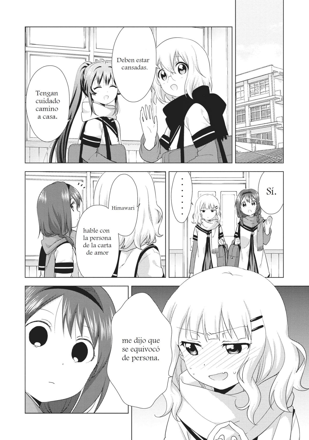 Yuru Yuri Capitulo 133: Rapsodia de carta de amor página 8