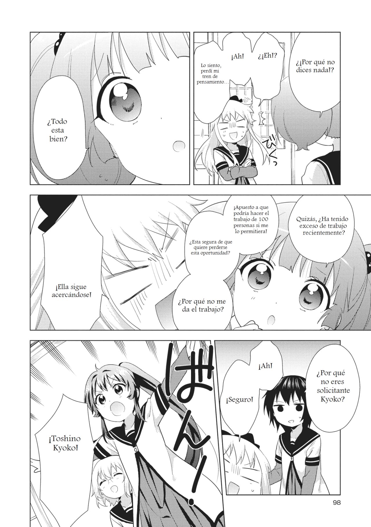Yuru Yuri Capitulo 135: Buscando trabajo en casa página 10