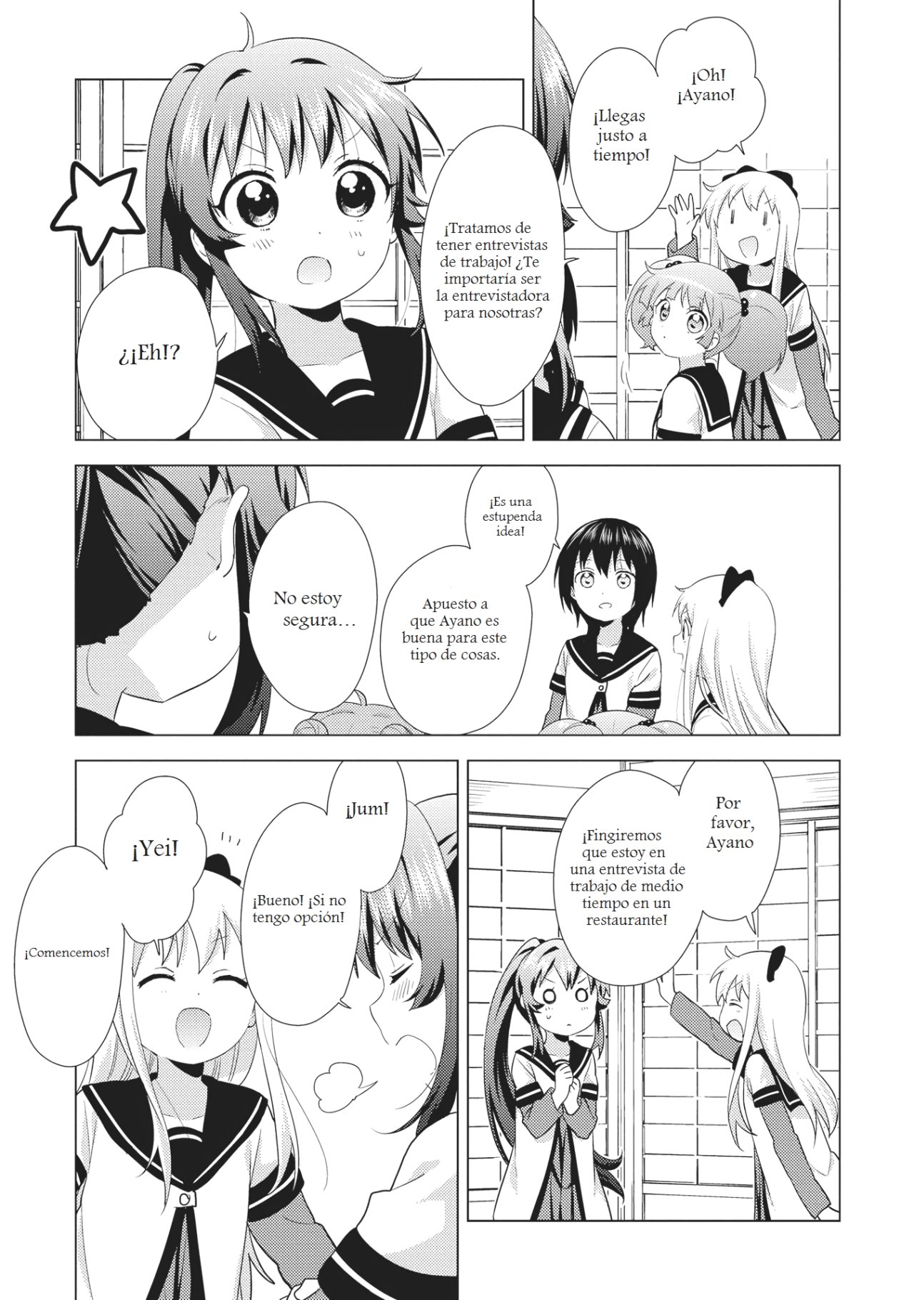 Yuru Yuri Capitulo 135: Buscando trabajo en casa página 11