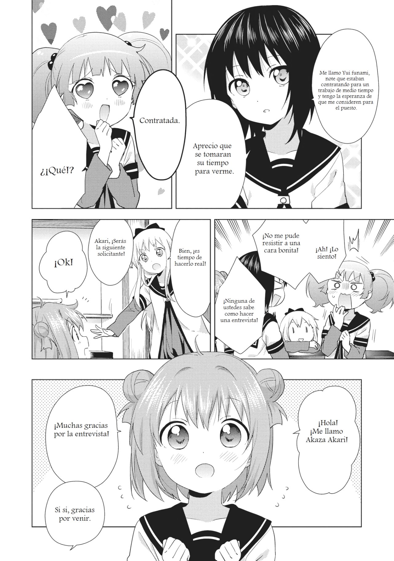 Yuru Yuri Capitulo 135: Buscando trabajo en casa página 6