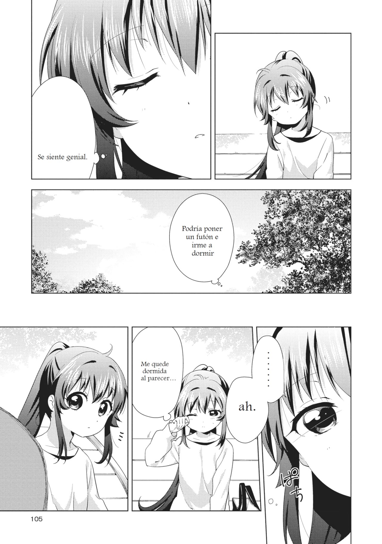 Yuru Yuri Capitulo 136: Relevo al dormir página 3